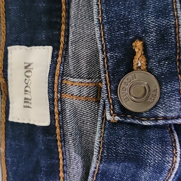 Hudson Krista Super Skinny Jean  Ristana Wash Size 28 Or U.S Size 6 - Picture 4 of 15